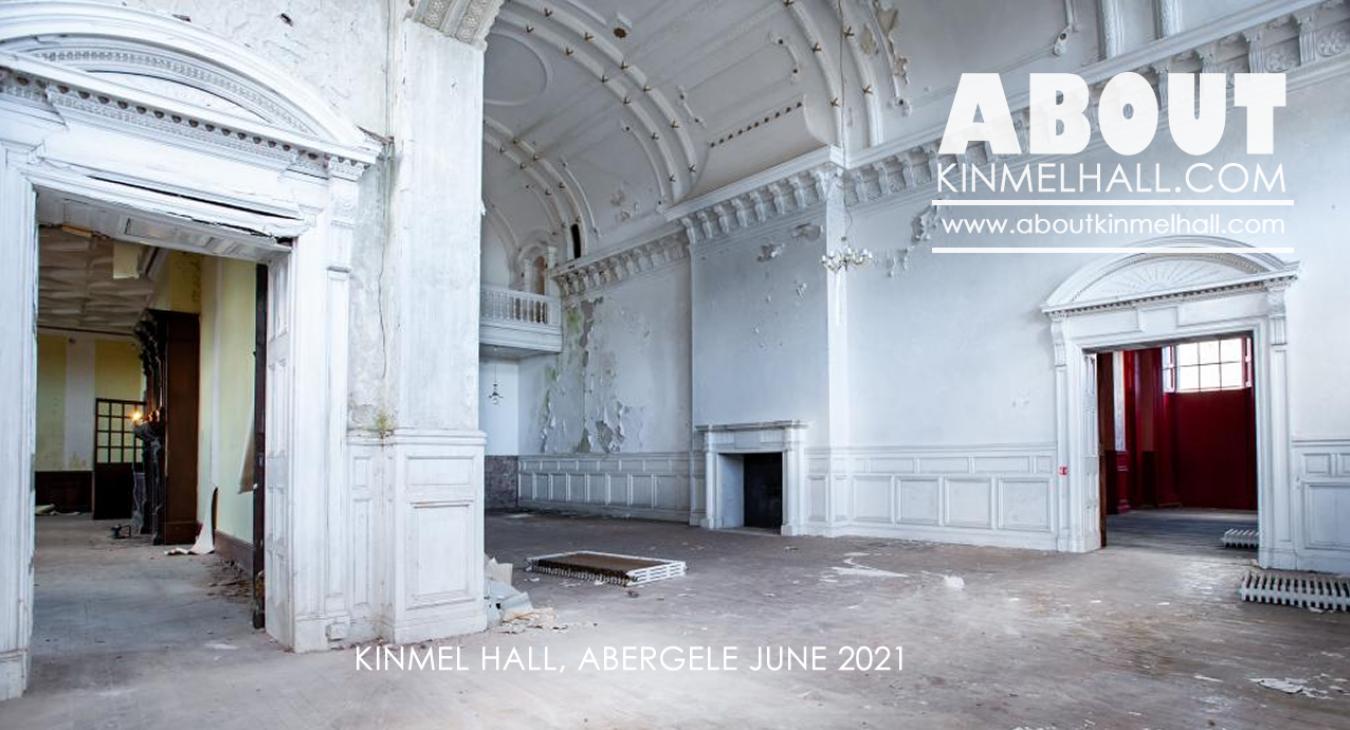 Kinmel Hall After Years of Neglect June 2021