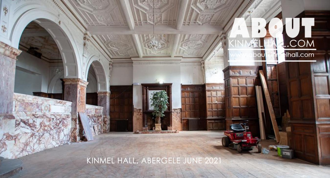 Kinmel Hall After Years of Neglect June 2021
