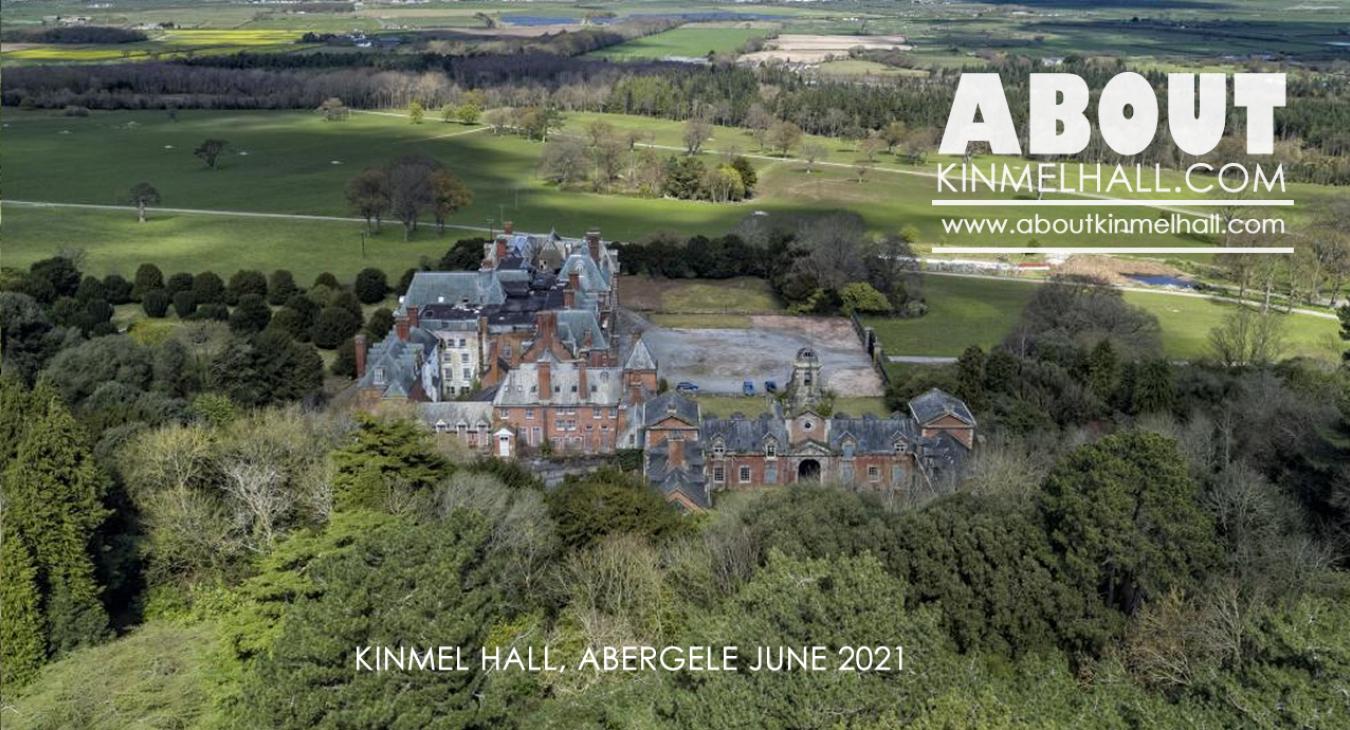 Kinmel Hall After Years of Neglect June 2021