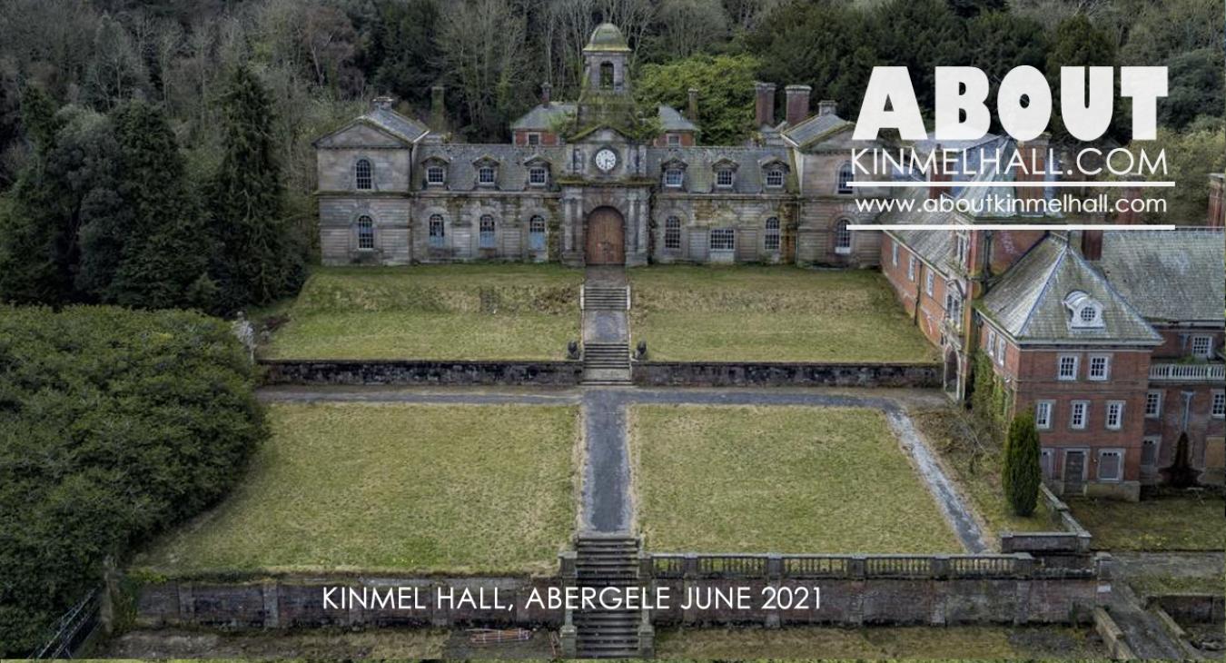 Kinmel Hall After Years of Neglect June 2021