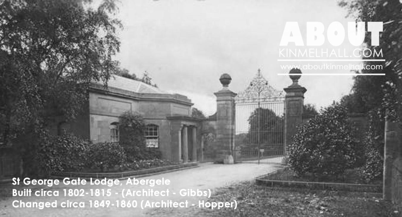 Kinmel Hall - St George Gate Lodge circa 1850